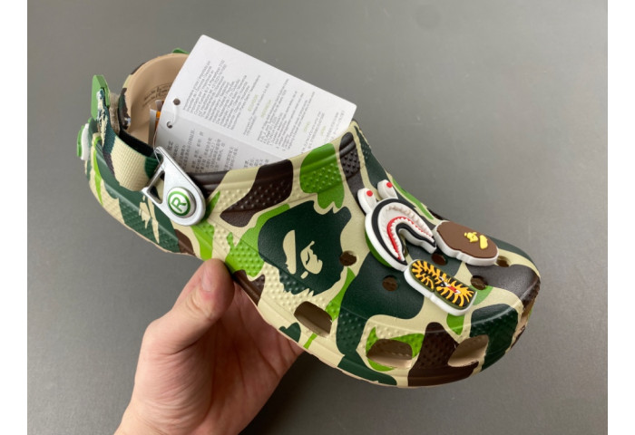 BAPE x Crocs Classic Clog
