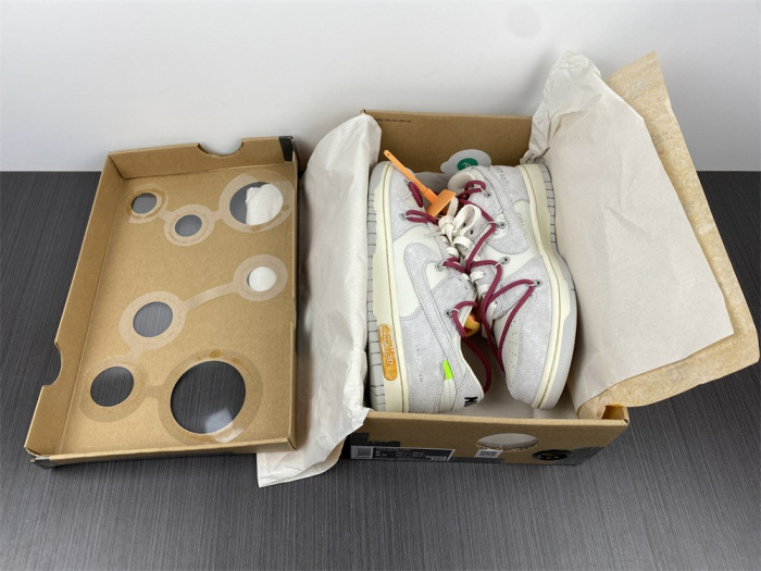 nike dunk low o-w lot 35 dj0950-114