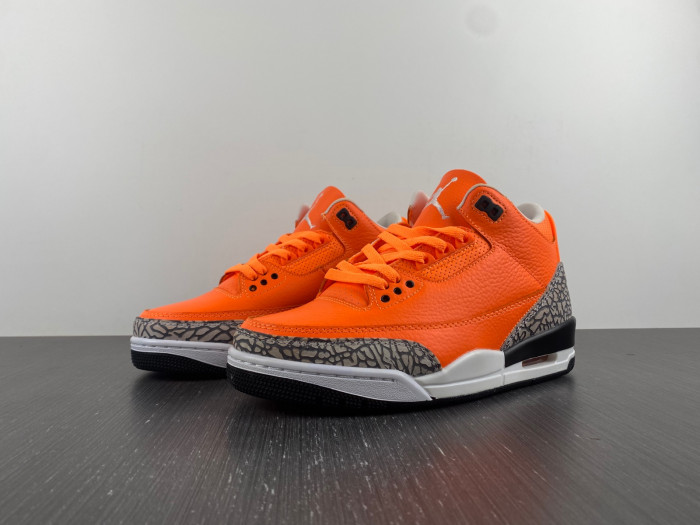 air jordan 3 retro "orange" aj3 ct8532-801