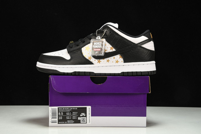 nike sb dunk low S*p*e stars black dh3228-102