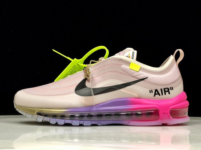 o-w x nike air max 97 “queen” elemental rose aj4585-600