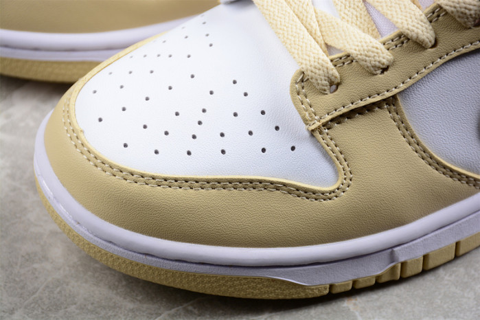 nike dunk low tan white dv0833-100