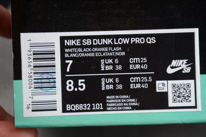 nike sb dunk low raygun tie-dye white bq6832-101