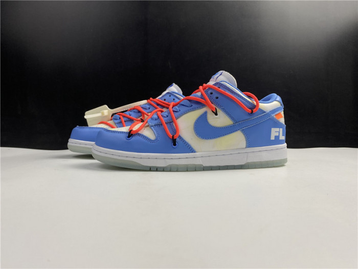 o-w x nike dunk low ct0856 403