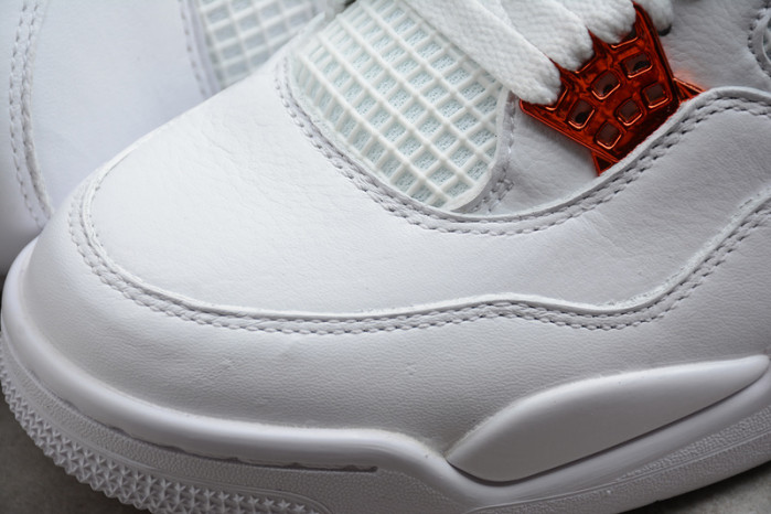 air jordan 4 retro metallic orange ct8527-118