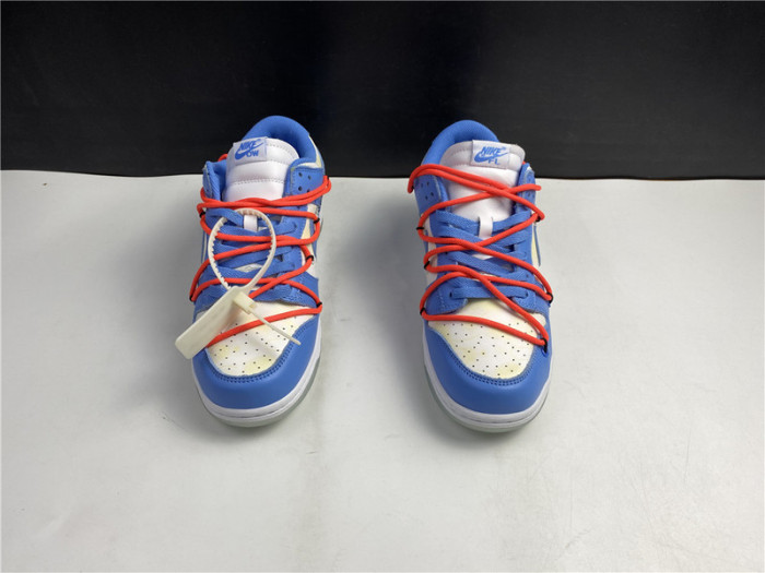 o-w x nike dunk low ct0856 403