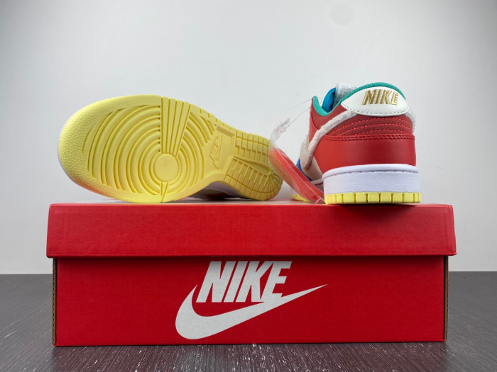 nike dunk low retro prm year of the rabbit blue orange cream fd4203-111