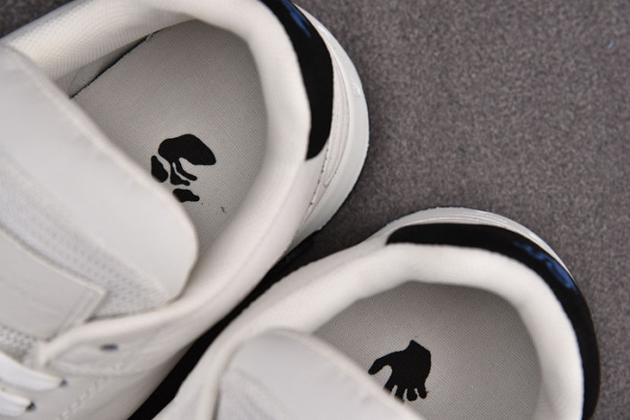 out of office low-top leather sneakers